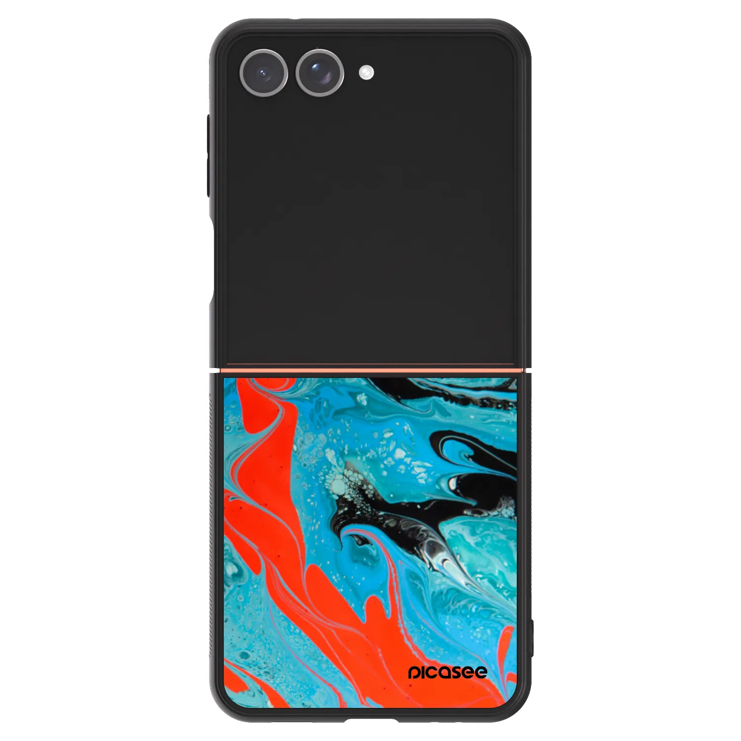 Picasee ULTIMATE CASE για Samsung Galaxy Z Flip7 5G - Blue Magma