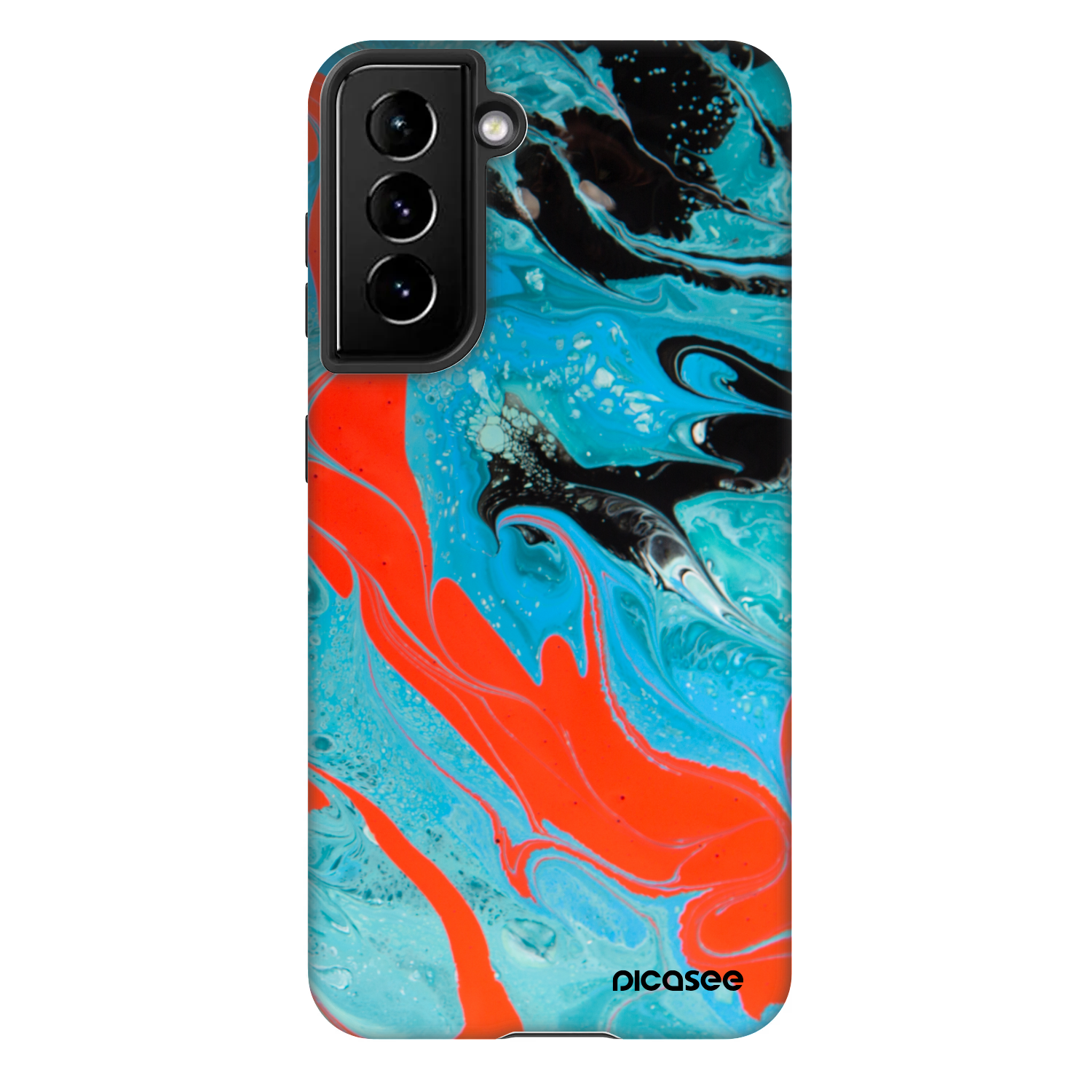 Picasee Fashion Case για Samsung Galaxy S21 5G G991B - Blue Magma