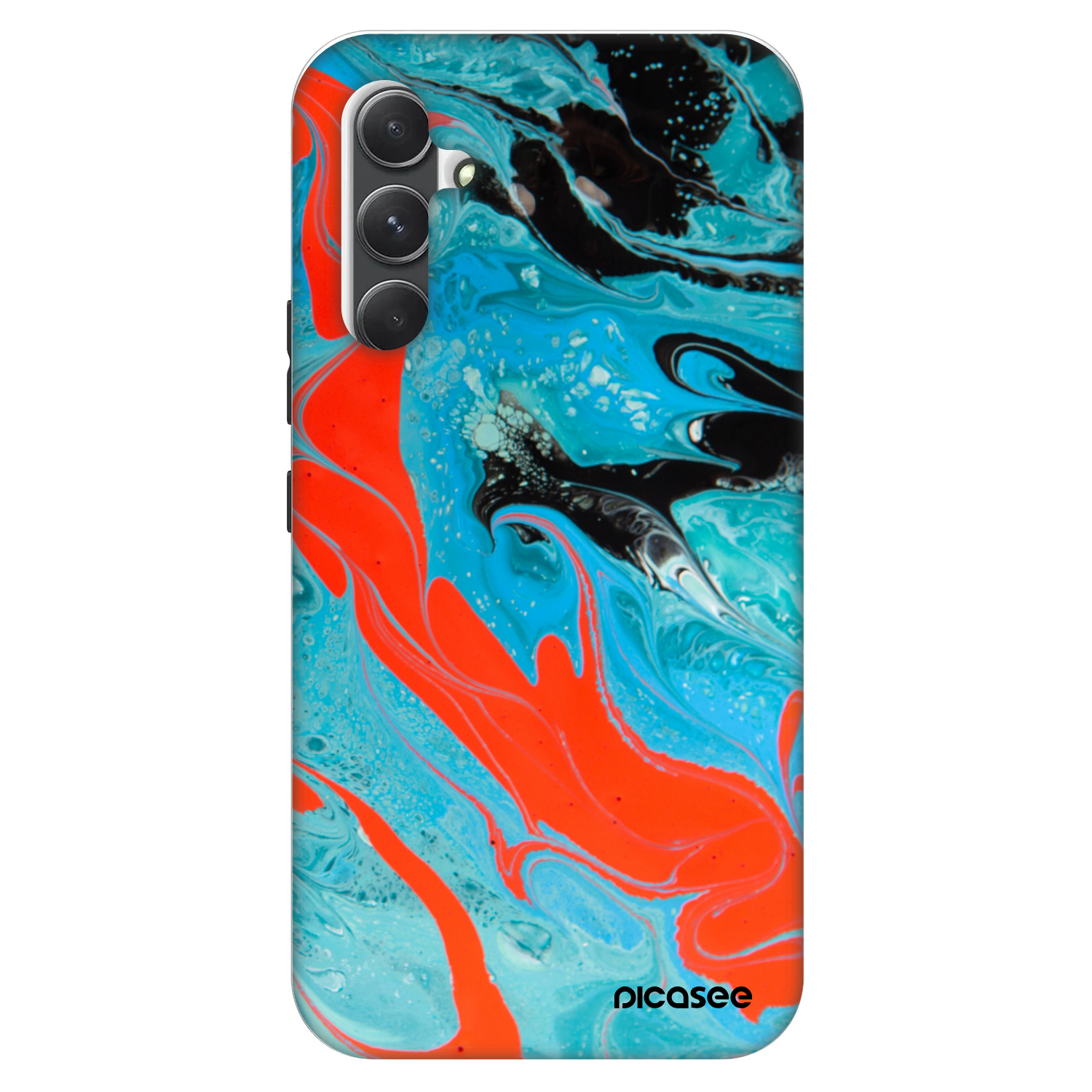 Picasee Fashion Case για Samsung Galaxy A34 5G A346B - Blue Magma