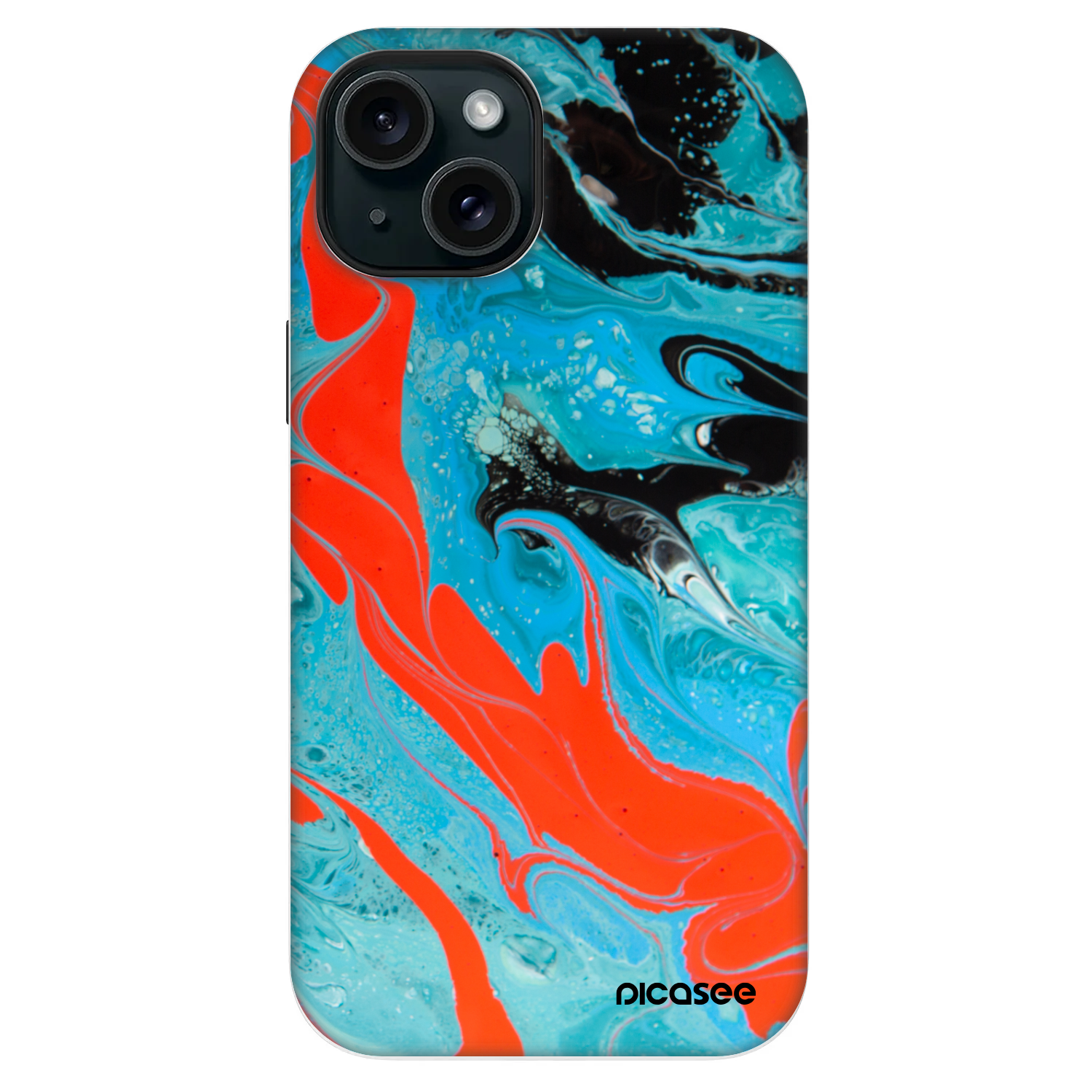 Picasee Fashion Case MagSafe για Apple iPhone 13 - Blue Magma