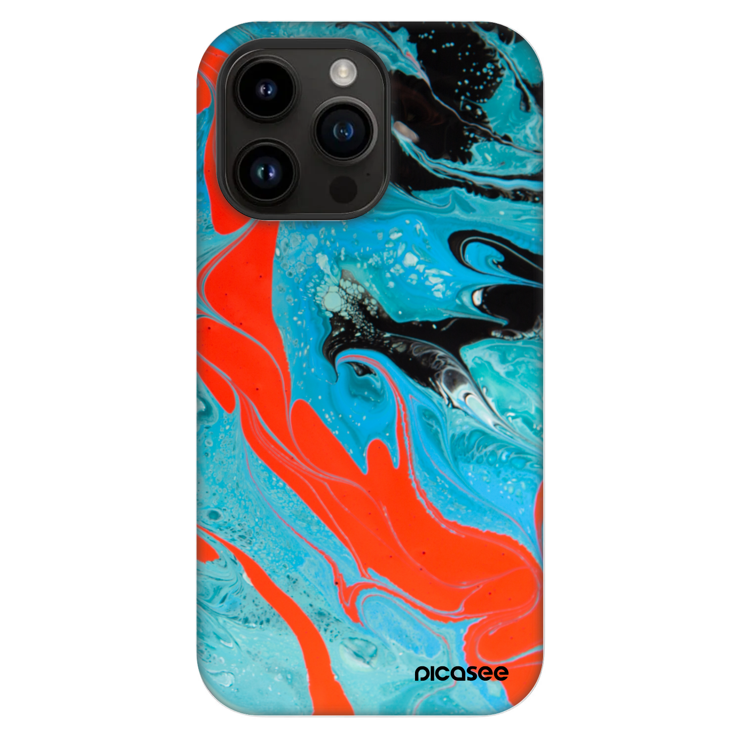 Picasee Fashion Case MagSafe για Apple iPhone 14 Pro Max - Blue Magma
