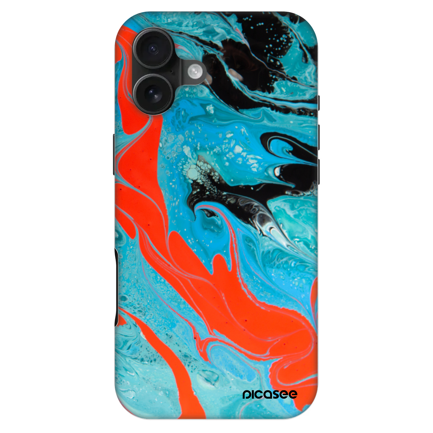 Picasee Fashion Case MagSafe για Apple iPhone 16 Plus - Blue Magma