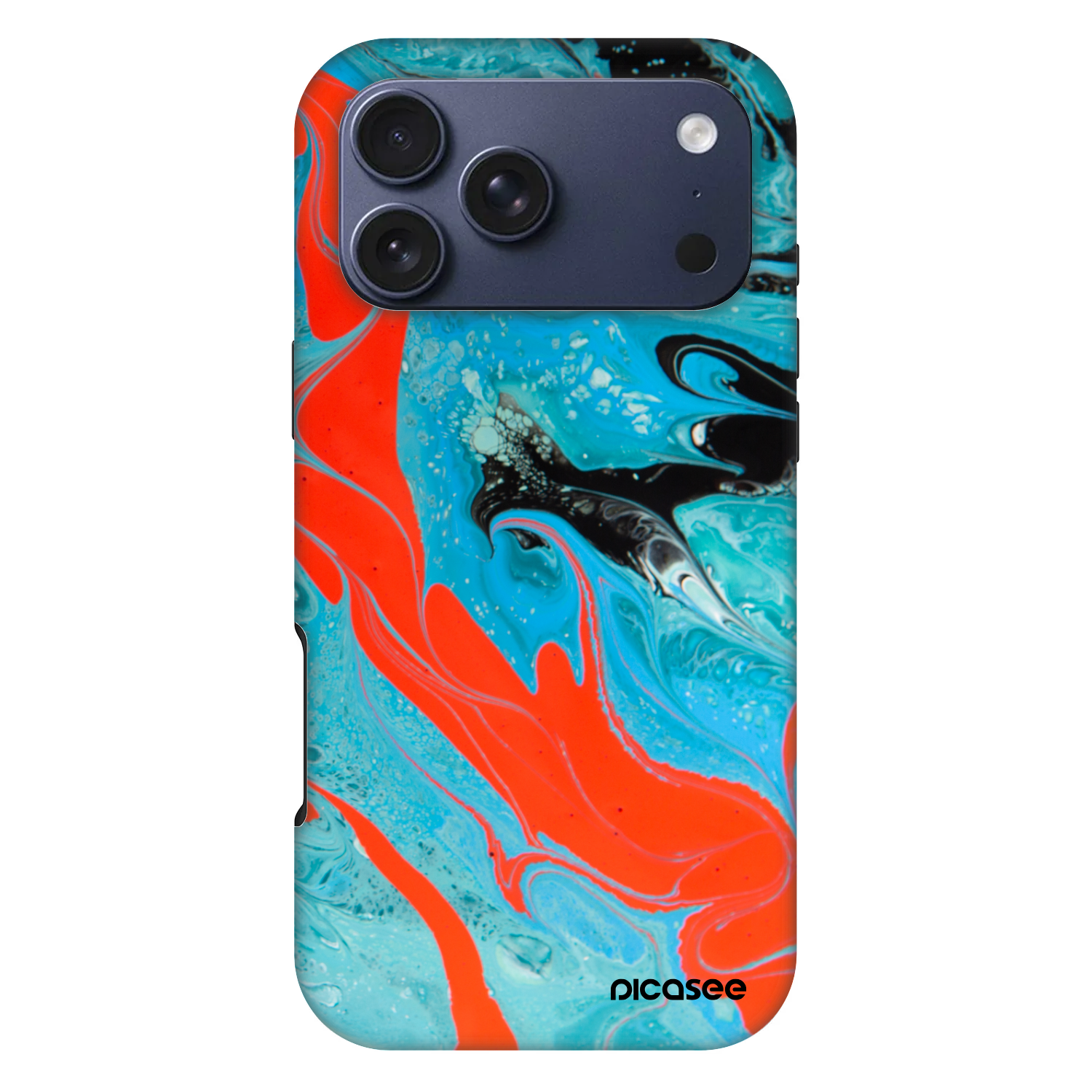 Picasee Fashion Case MagSafe για Apple iPhone 17 Pro Max - Blue Magma