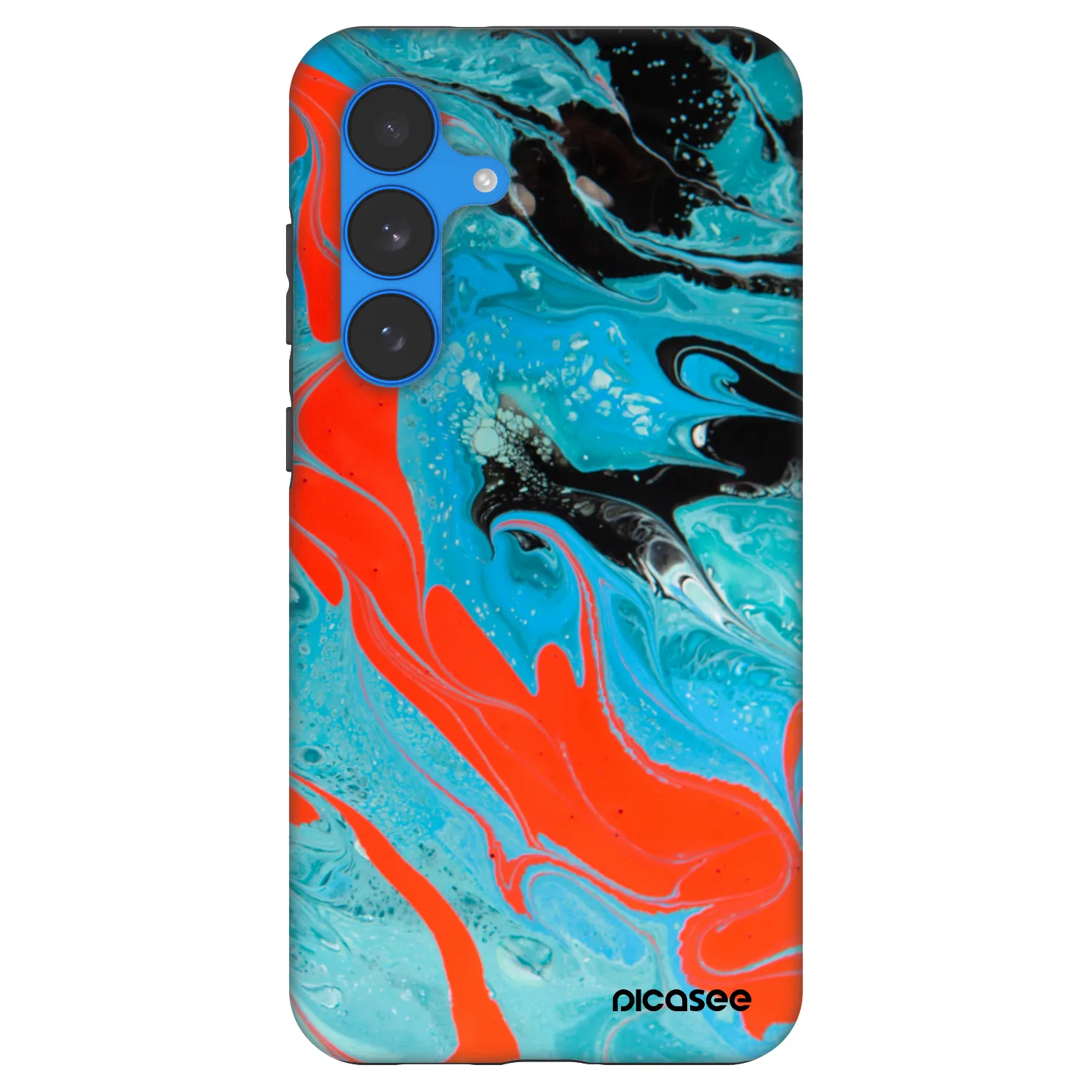 Picasee Fashion Case για Samsung Galaxy S25 FE 5G - Blue Magma