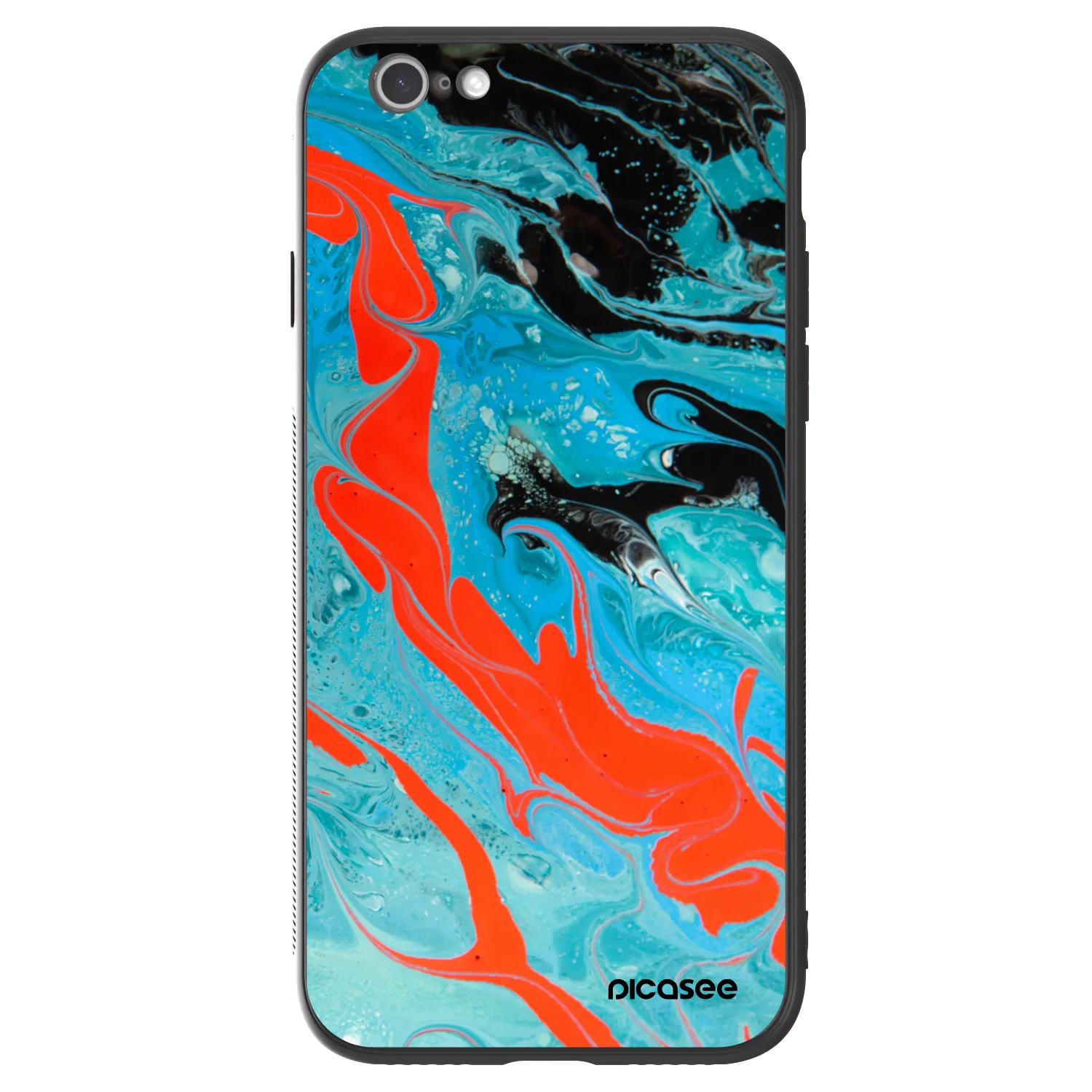 Picasee ULTIMATE CASE για Apple iPhone 6/6S - Blue Magma