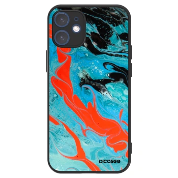Picasee ULTIMATE CASE για Apple iPhone 12 mini - Blue Magma