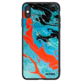 Picasee ULTIMATE CASE για Apple iPhone XS Max - Blue Magma
