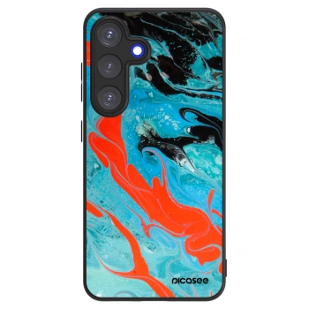 Picasee ULTIMATE CASE PowerShare για Samsung Galaxy S25 5G - Blue Magma
