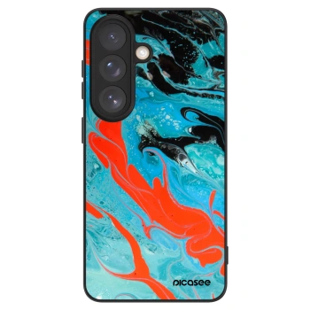 Picasee ULTIMATE CASE για Samsung Galaxy S26 - Blue Magma