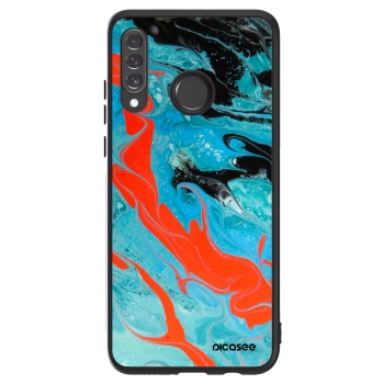 Picasee ULTIMATE CASE για Huawei P30 Lite - Blue Magma