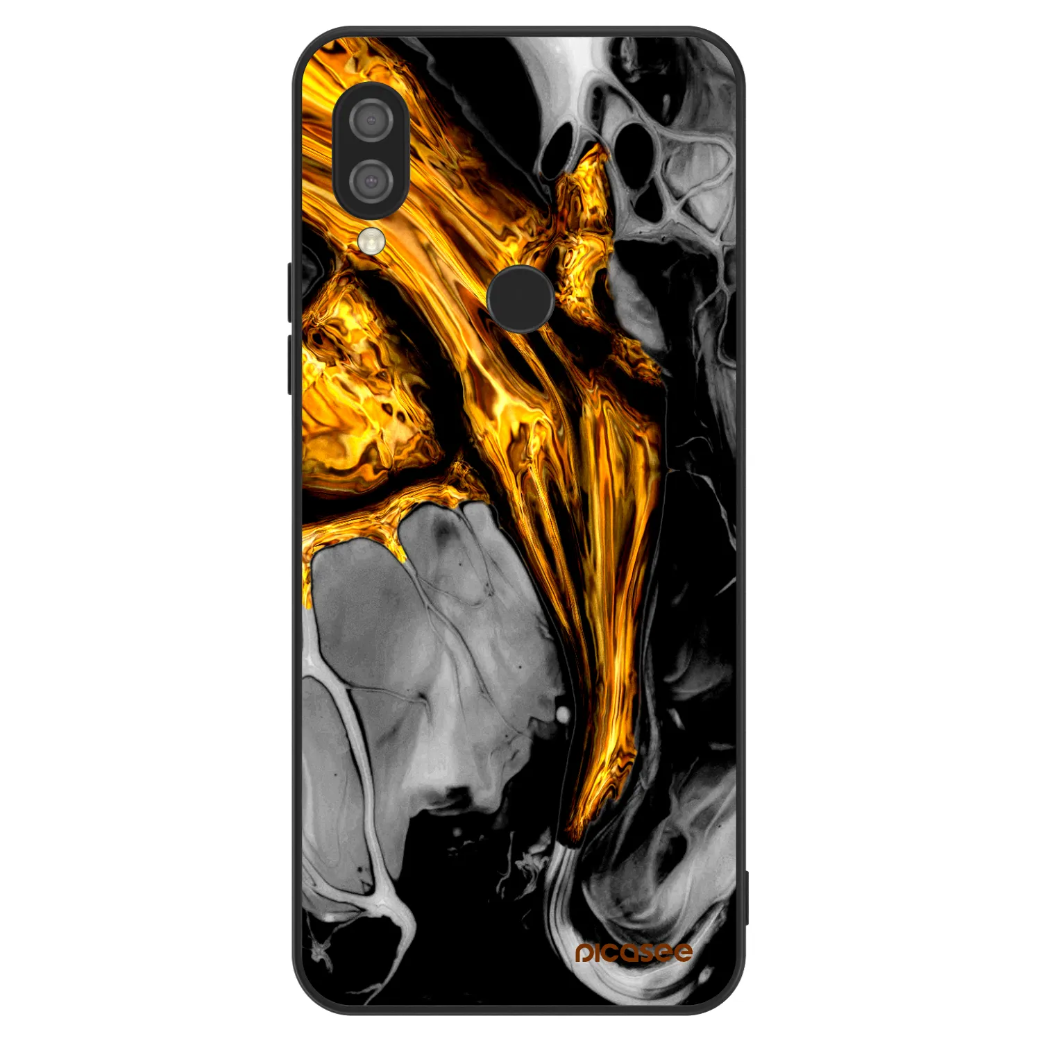Picasee ULTIMATE CASE για Xiaomi Redmi 7 - Black Gold