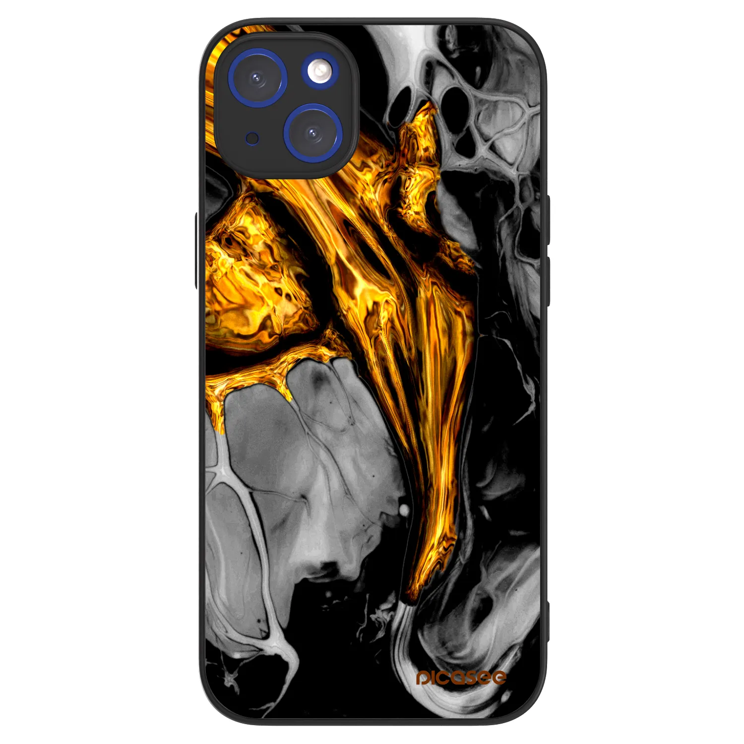 Picasee ULTIMATE CASE για Apple iPhone 14 Plus - Black Gold