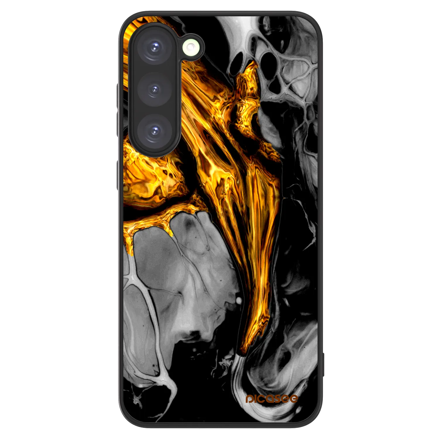 Picasee ULTIMATE CASE για Samsung Galaxy S23+ 5G - Black Gold