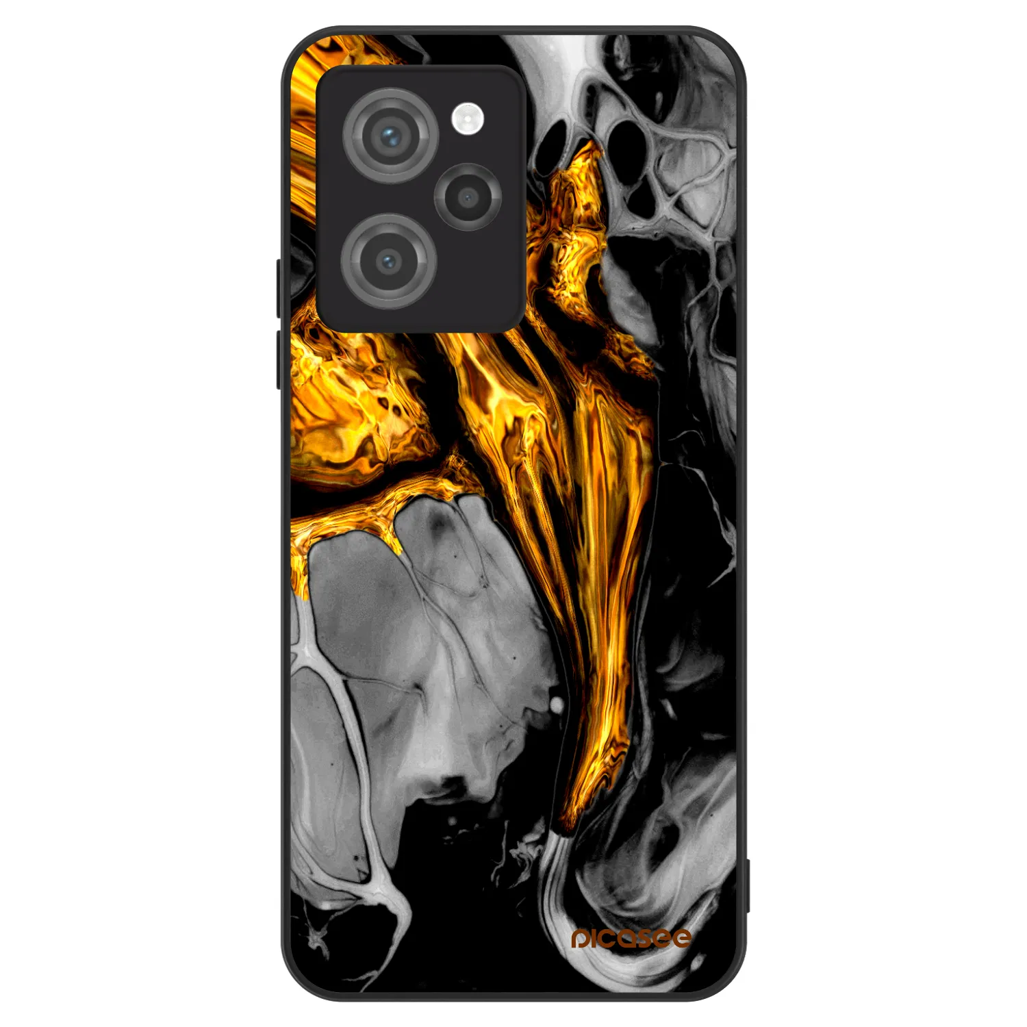 Picasee ULTIMATE CASE για Xiaomi Poco X5 Pro - Black Gold