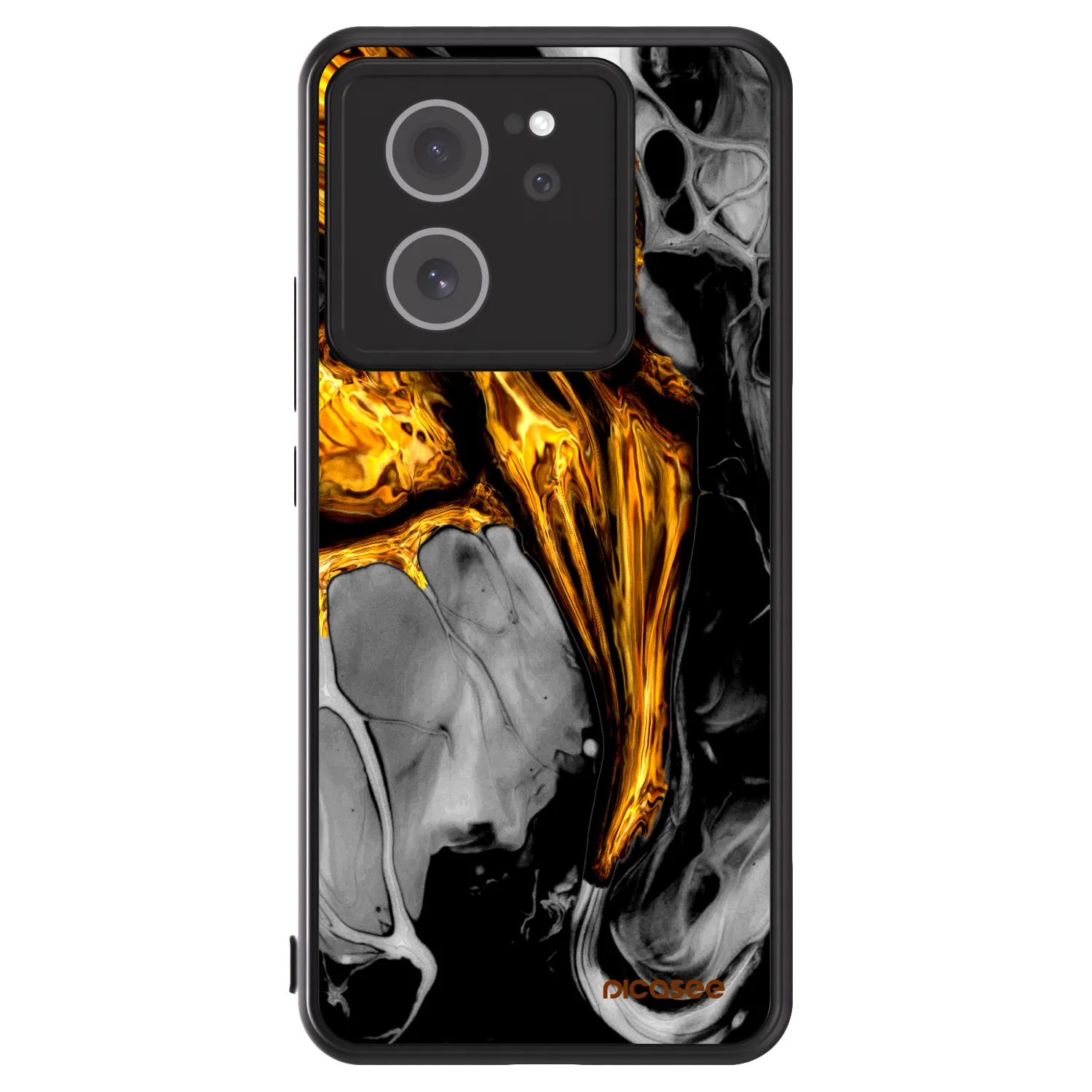 Picasee ULTIMATE CASE για Xiaomi 13T Pro - Black Gold
