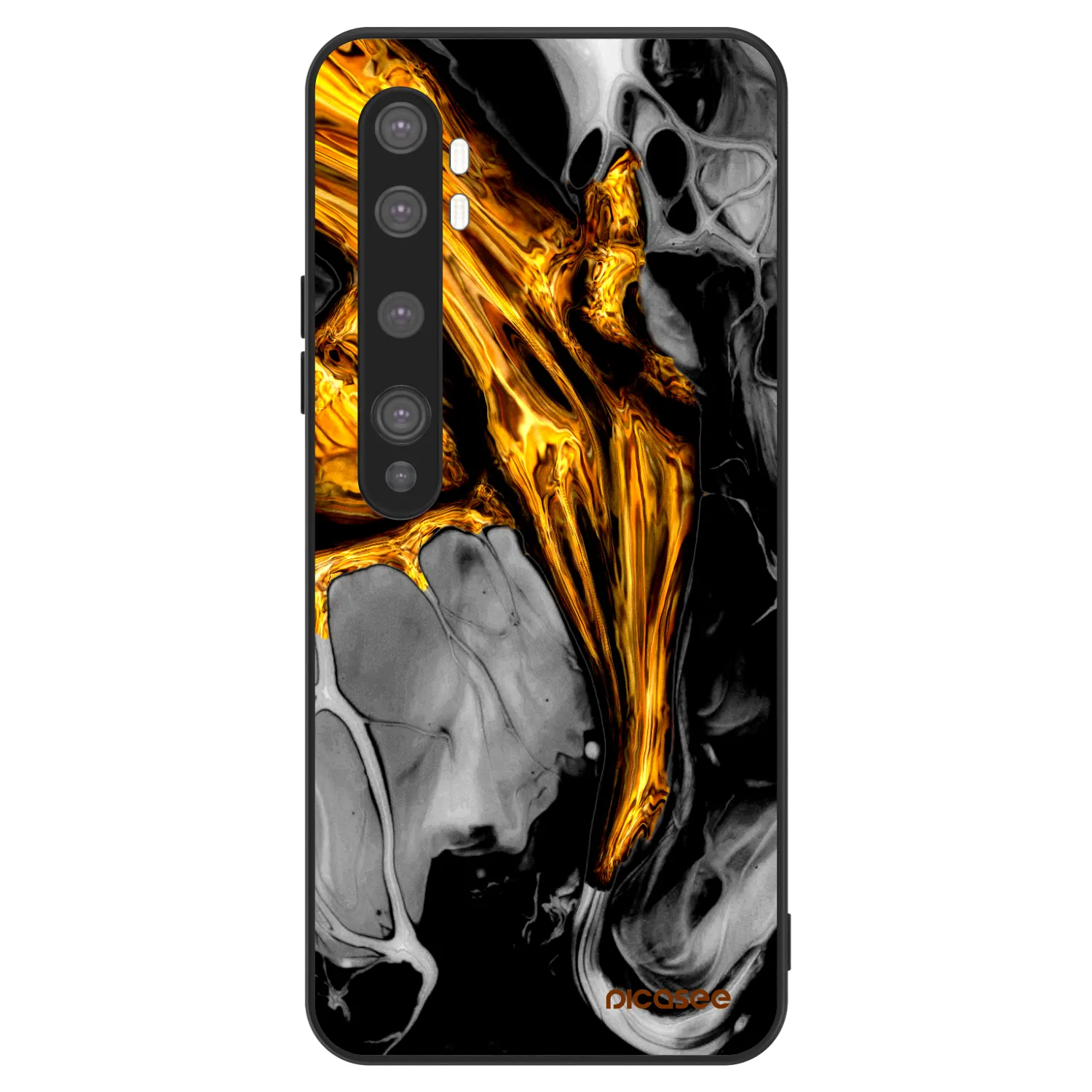 Picasee ULTIMATE CASE για Xiaomi Mi Note 10 (Pro) - Black Gold