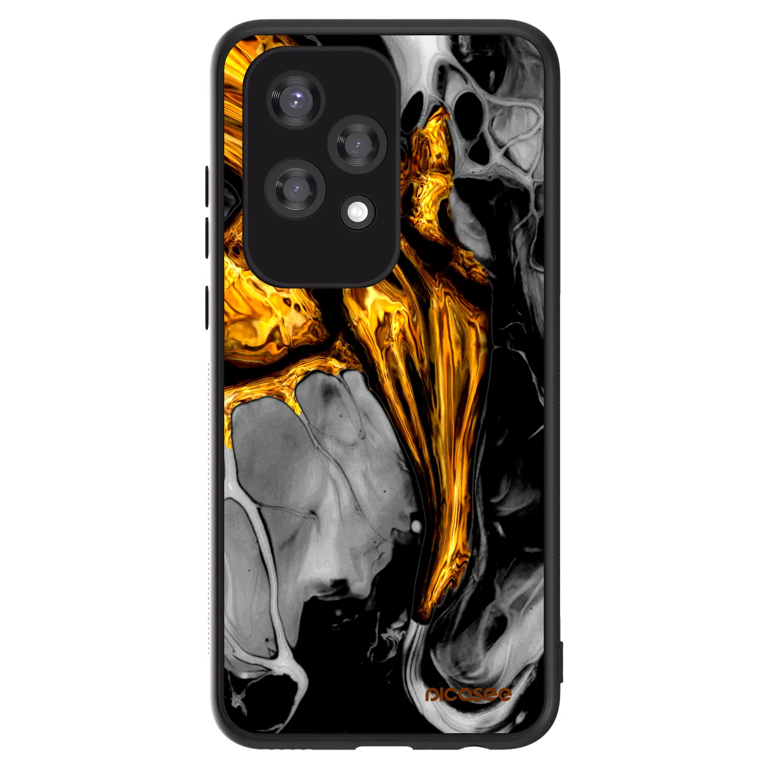 Picasee ULTIMATE CASE για Honor 200 Lite - Black Gold