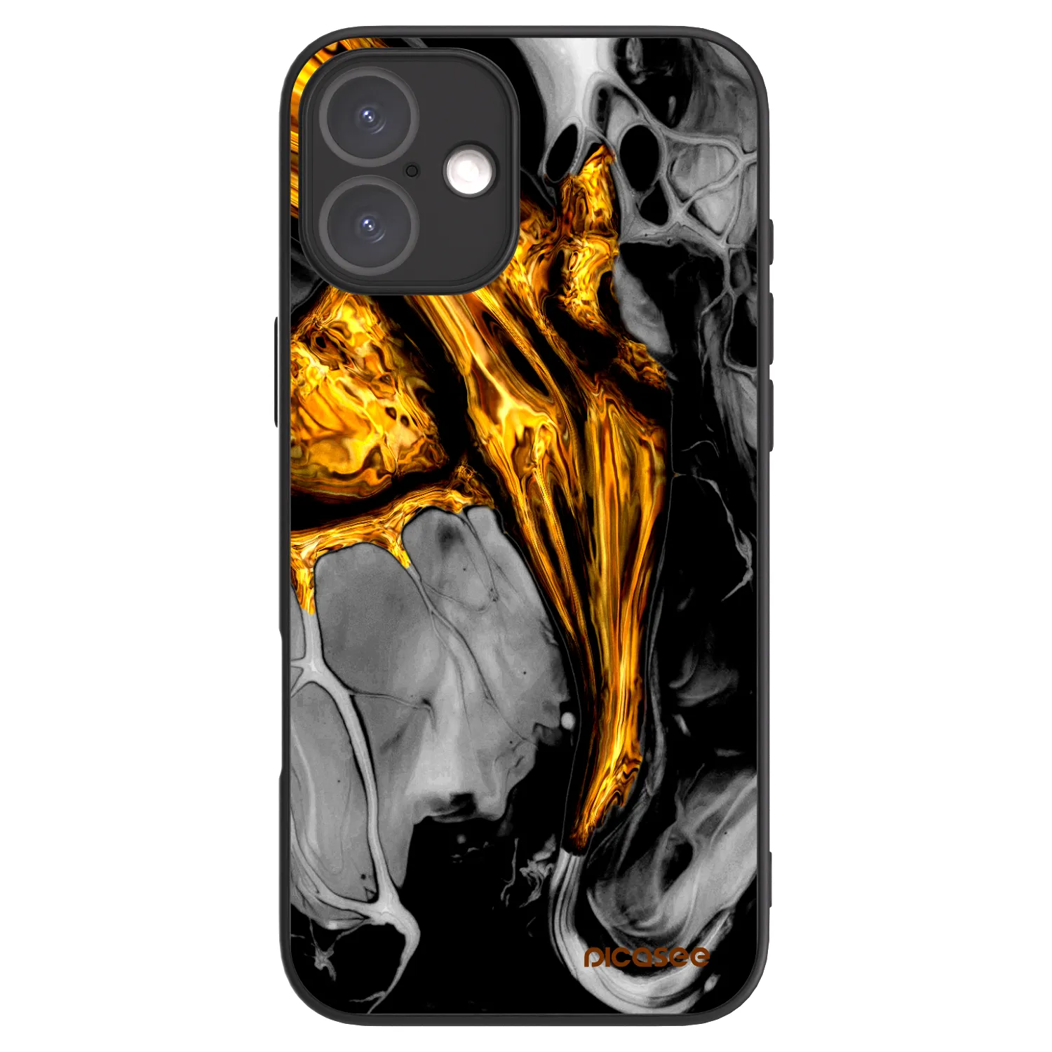 Picasee ULTIMATE CASE για Apple iPhone 16 Plus - Black Gold