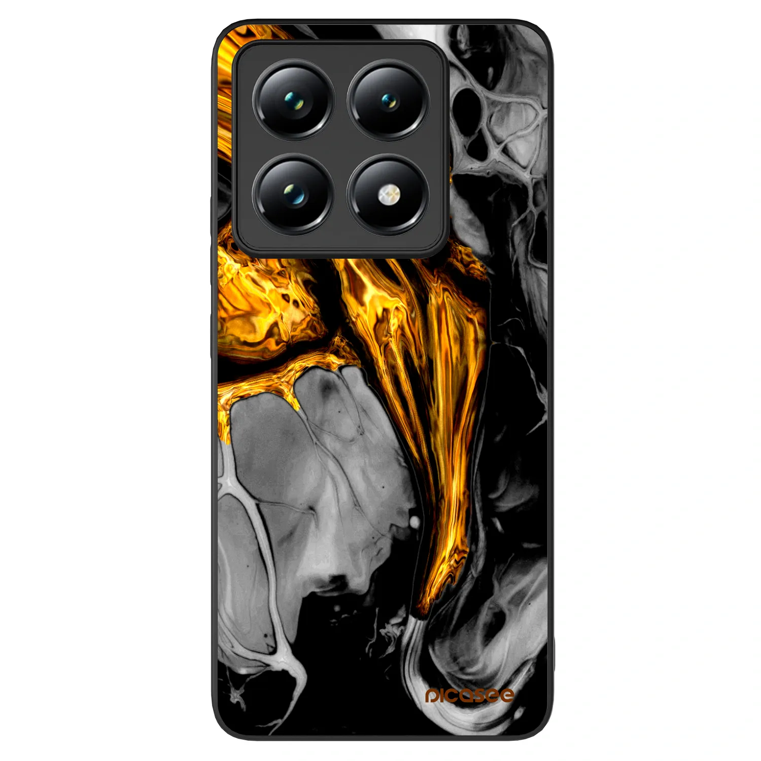 Picasee ULTIMATE CASE για Xiaomi 14T Pro - Black Gold