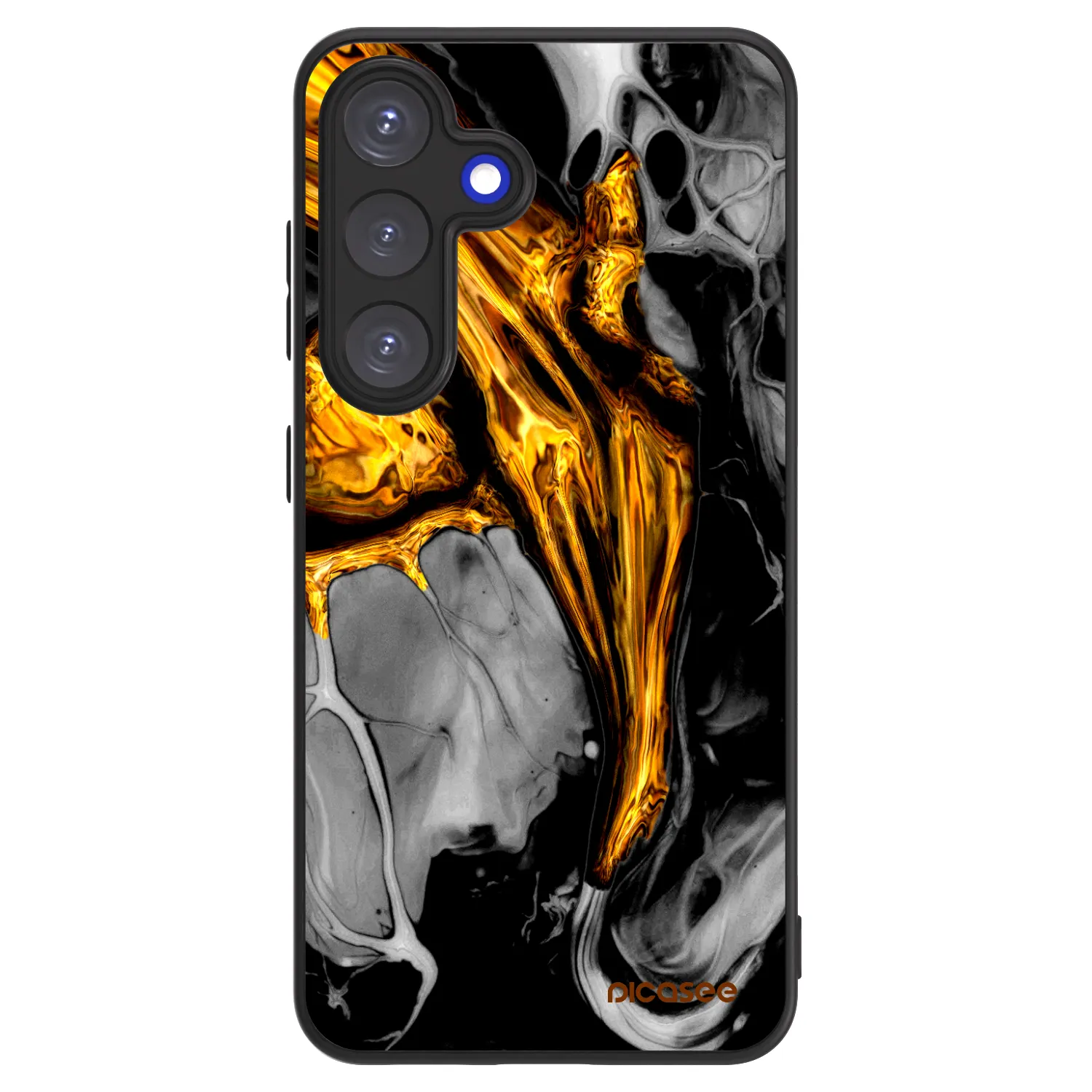 Picasee ULTIMATE CASE για Samsung Galaxy S25 5G - Black Gold