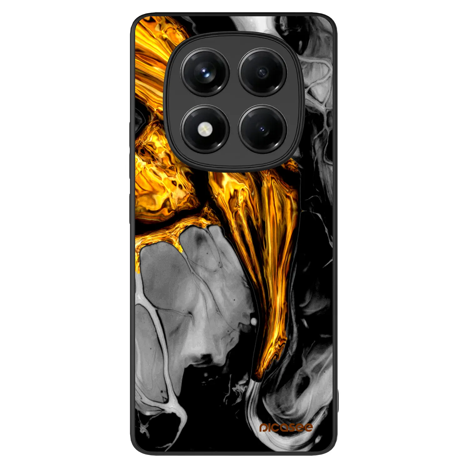Picasee ULTIMATE CASE για Xiaomi Redmi Note 14 Pro 4G - Black Gold
