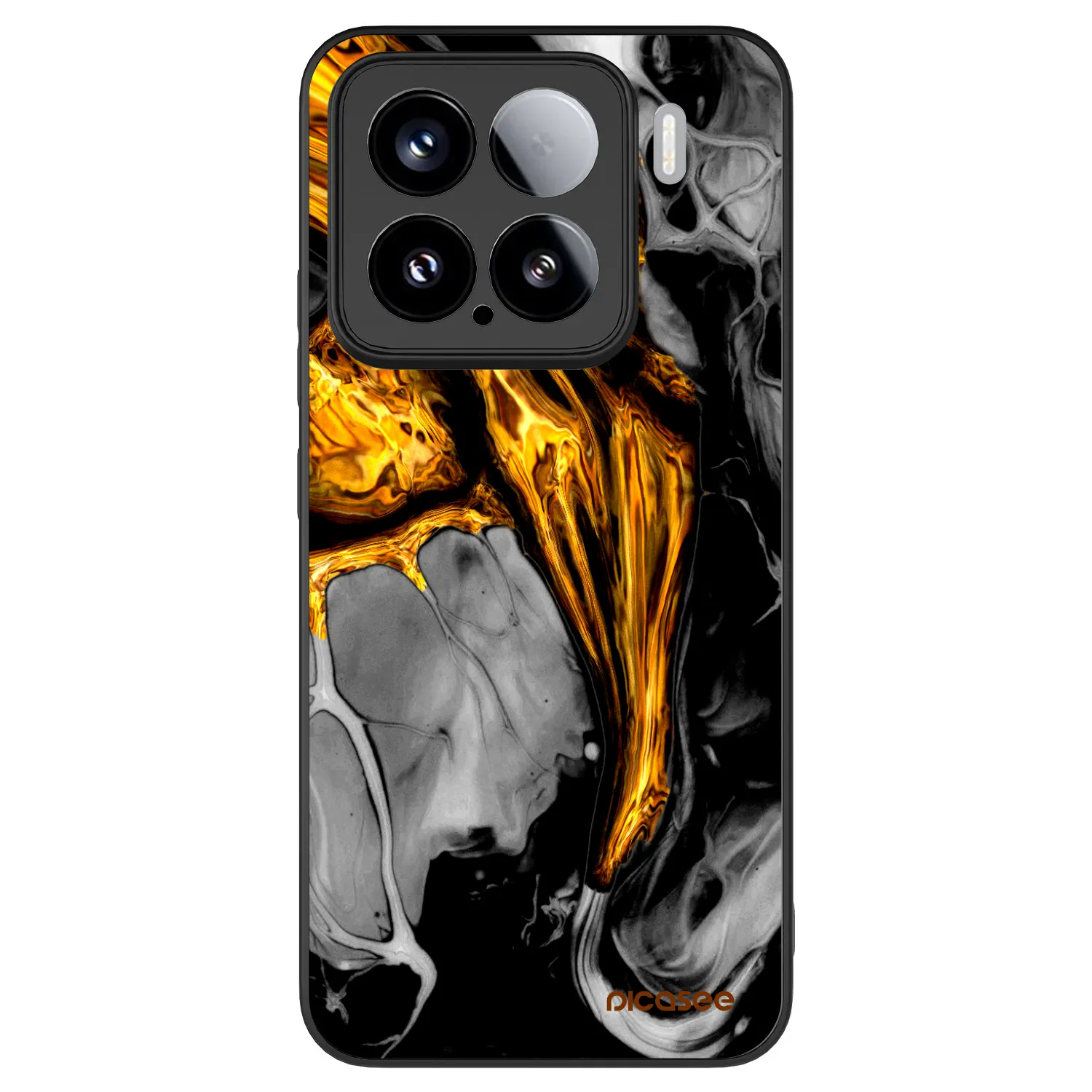Picasee ULTIMATE CASE για Xiaomi 15 - Black Gold