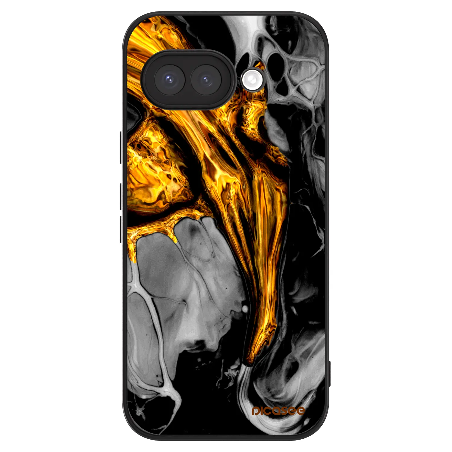 Picasee ULTIMATE CASE για Google Pixel 9a - Black Gold
