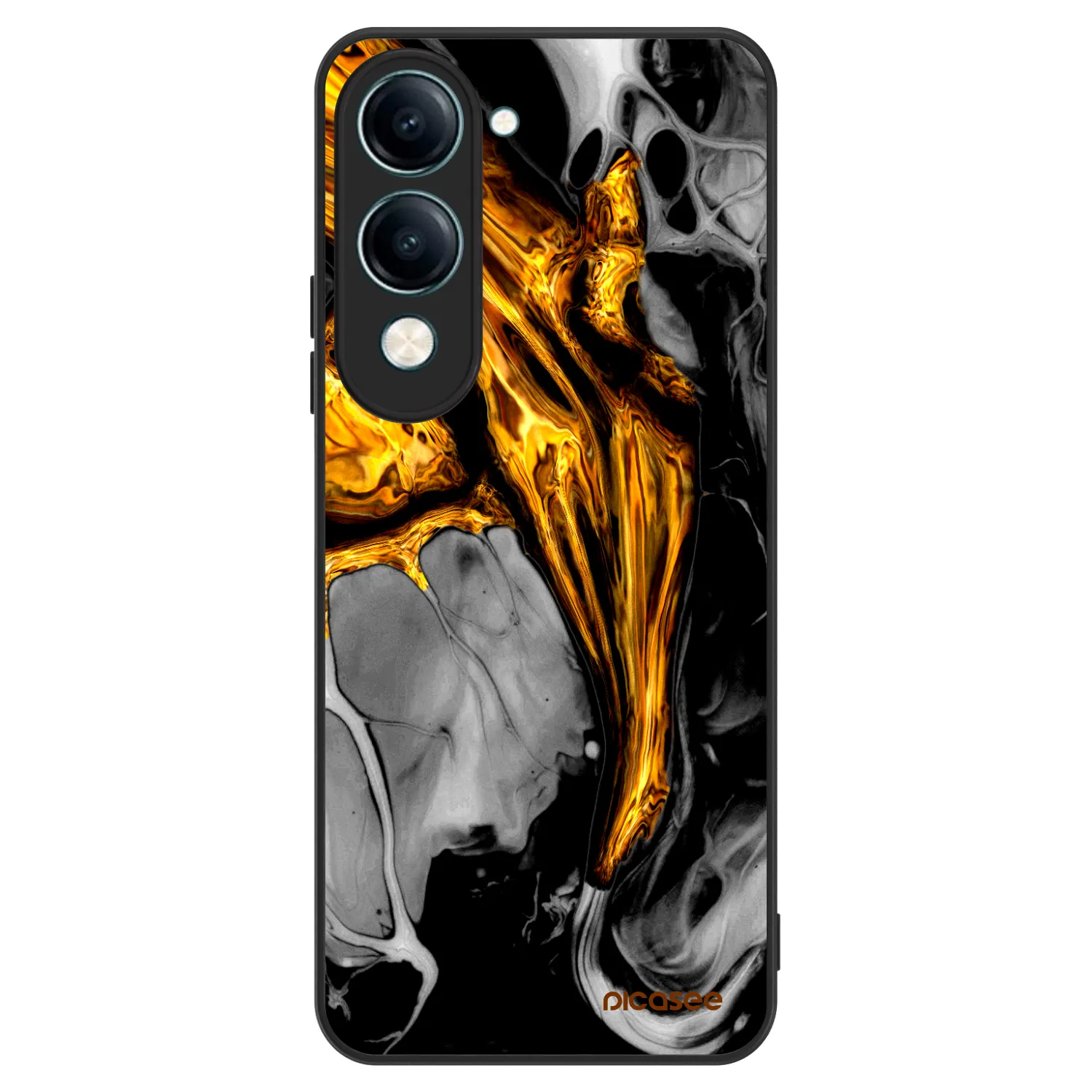Picasee ULTIMATE CASE για Vivo Y29s 5G - Black Gold