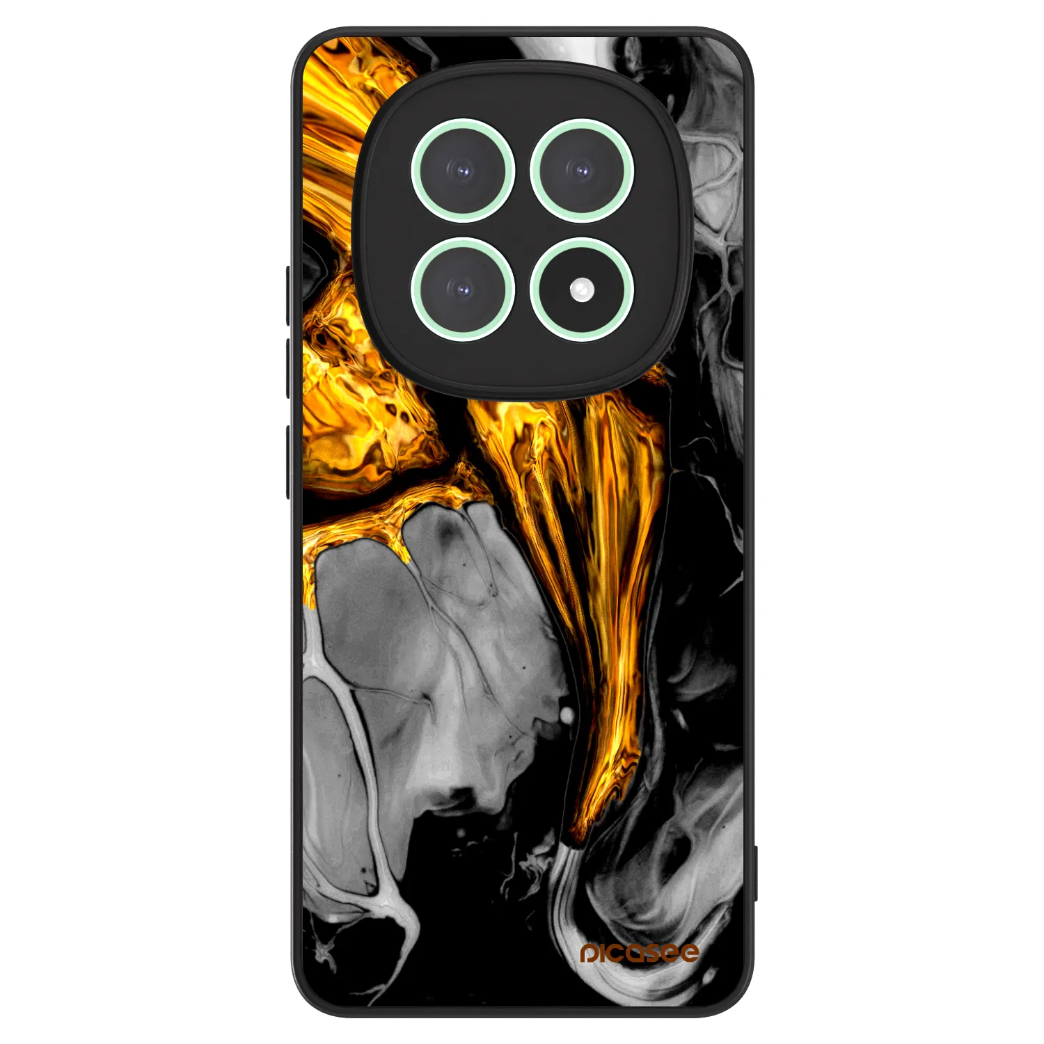 Picasee ULTIMATE CASE για Xiaomi Redmi Note 15 - Black Gold