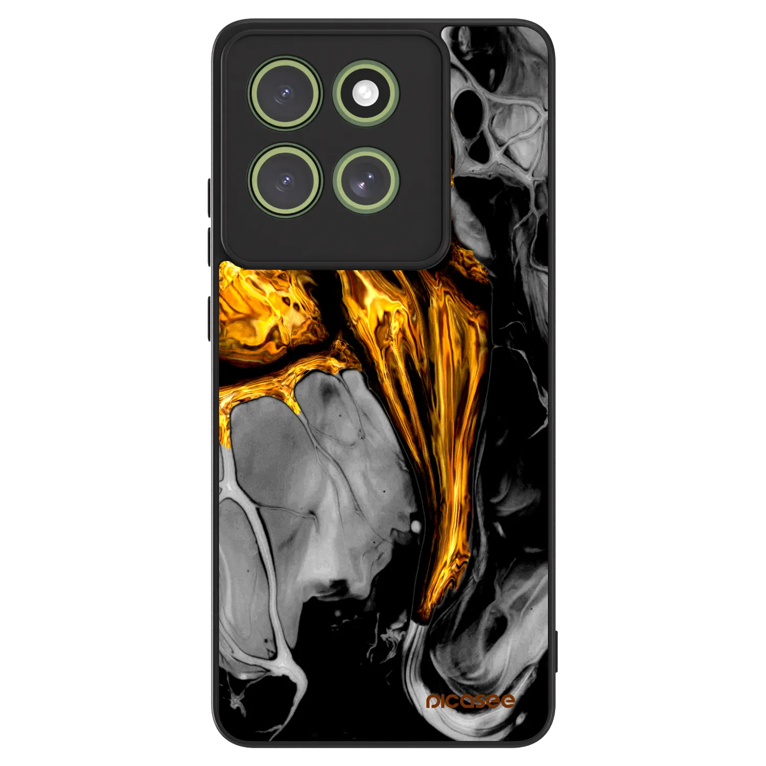 Picasee ULTIMATE CASE για Motorola Moto G86 Power 5G - Black Gold