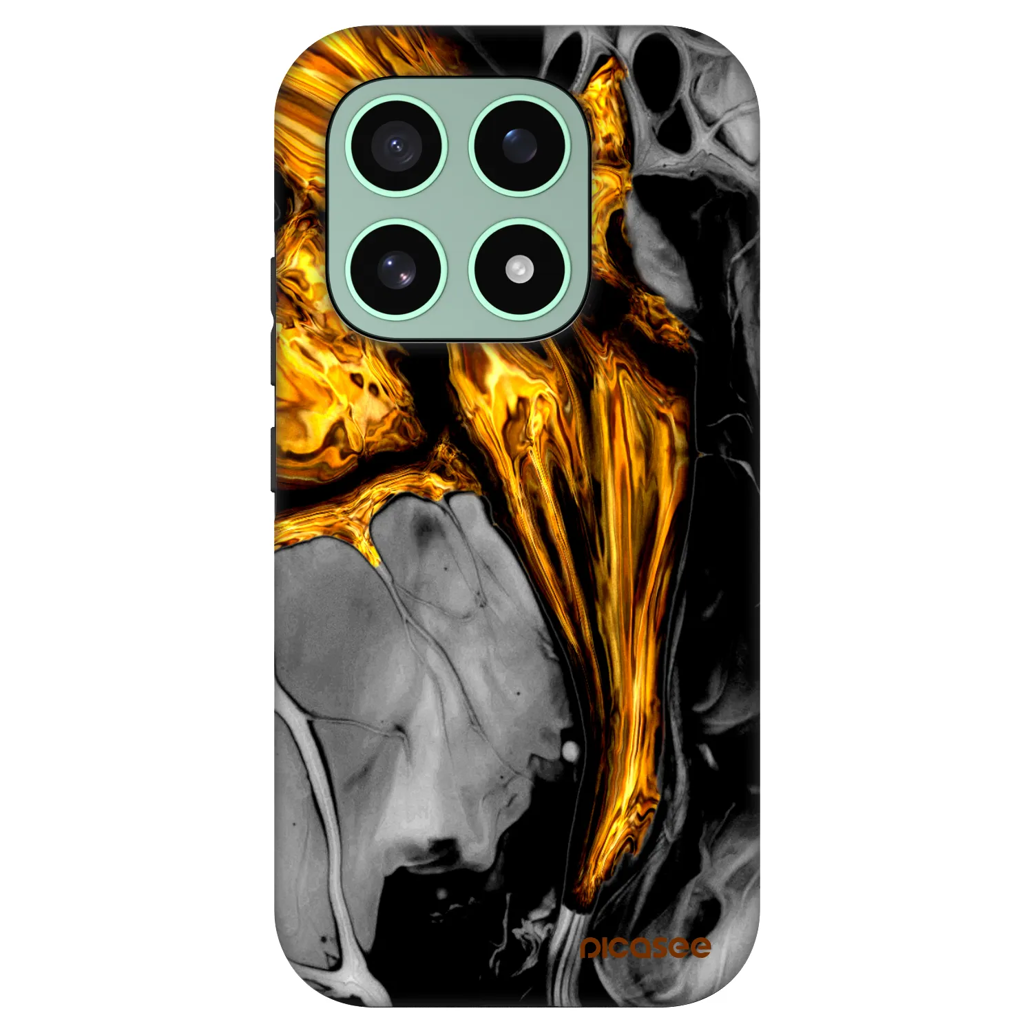 Picasee Fashion Case για Xiaomi 17 - Black Gold