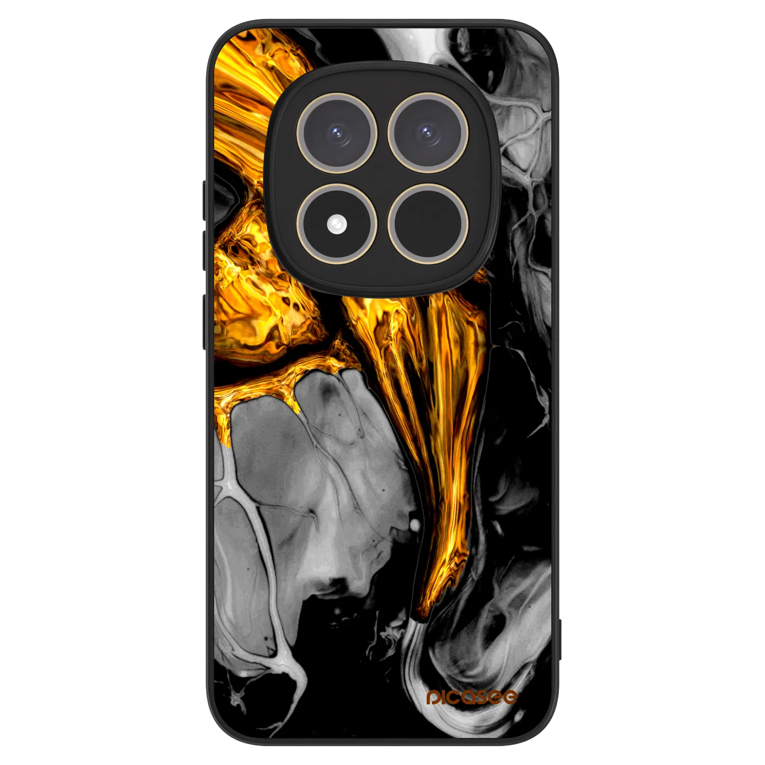 Picasee ULTIMATE CASE για Xiaomi Redmi Note 15 Pro 5G - Black Gold
