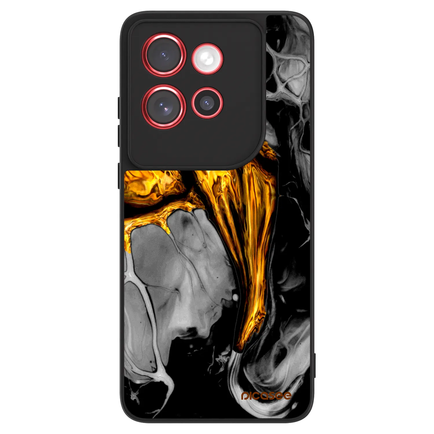 Picasee ULTIMATE CASE για Motorola Edge 60 Neo 5G - Black Gold