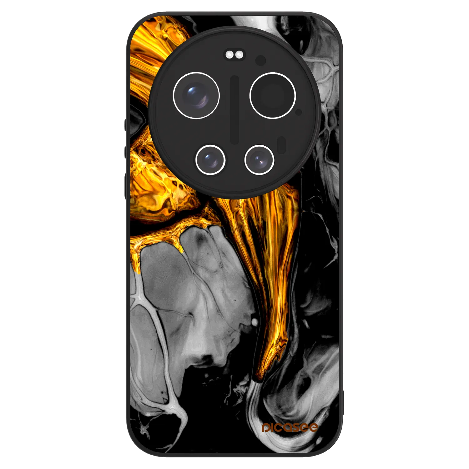 Picasee ULTIMATE CASE PowerShare για Xiaomi 17 Ultra - Black Gold