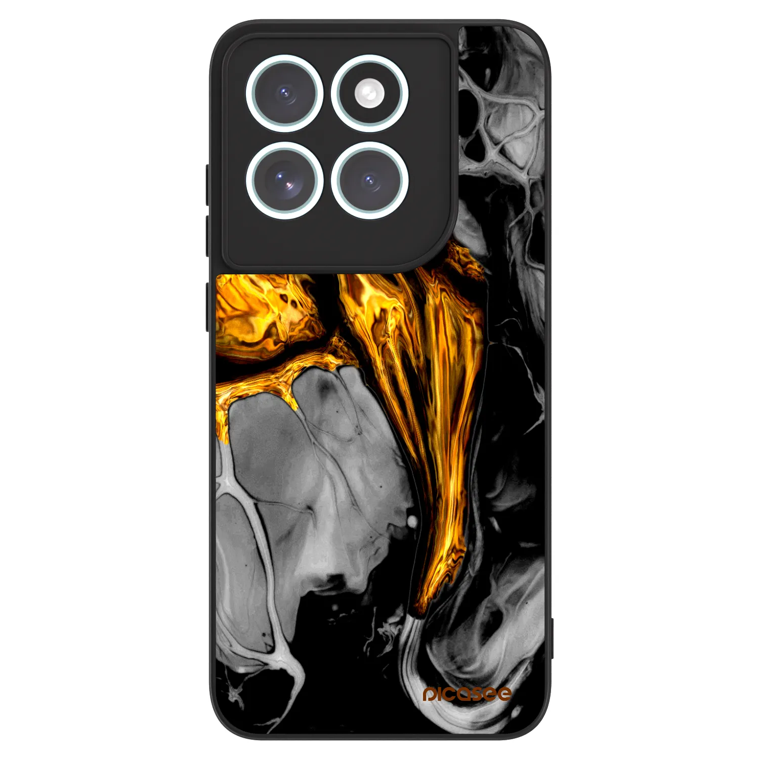 Picasee ULTIMATE CASE για Motorola Edge 70 Fusion - Black Gold