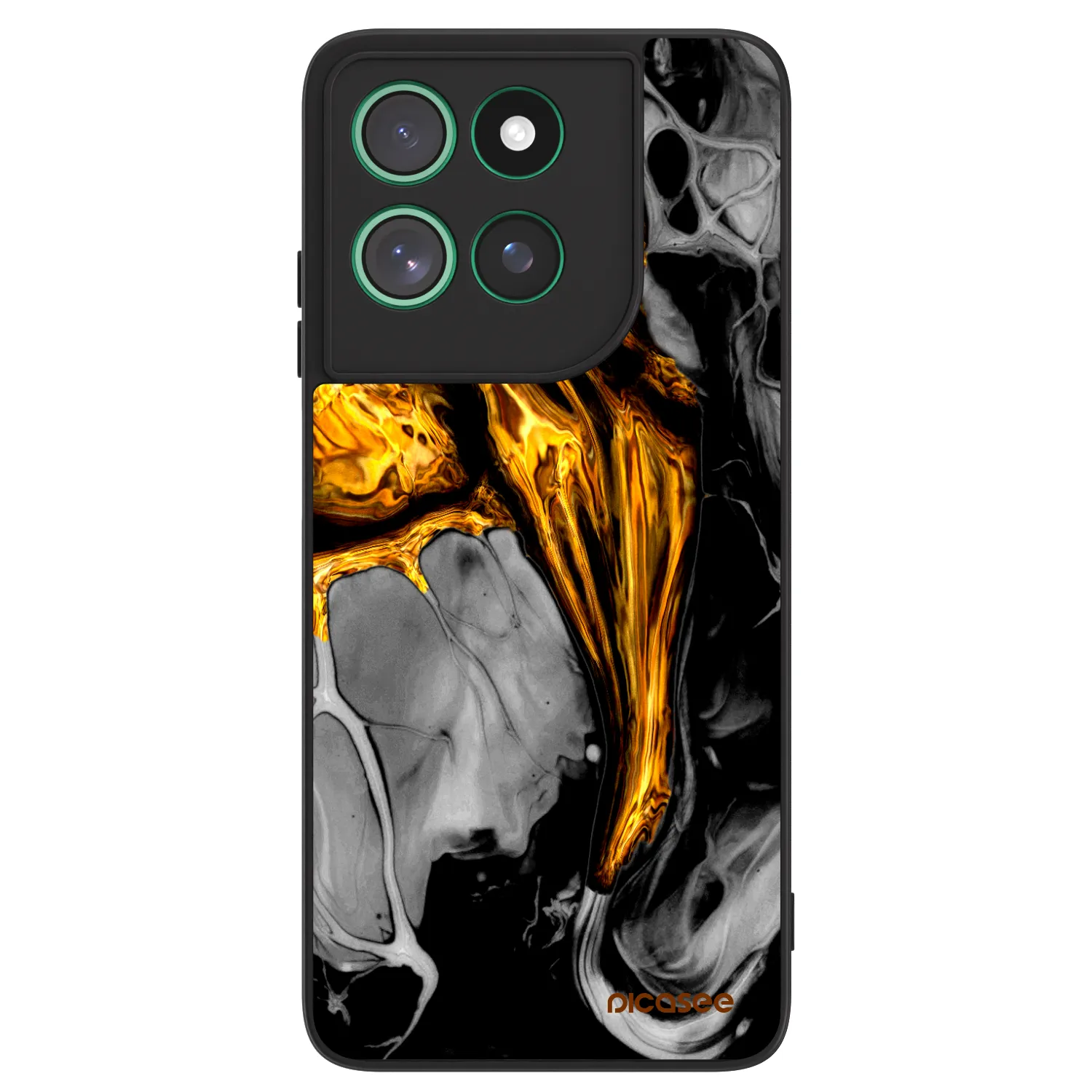 Picasee ULTIMATE CASE για Motorola Moto G57 Power - Black Gold