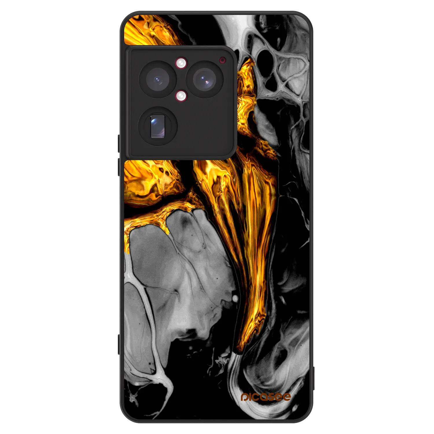 Picasee ULTIMATE CASE για Sony Xperia 1 VIII 5G - Black Gold