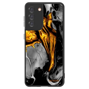 Picasee ULTIMATE CASE για Samsung Galaxy S21 5G G991B - Black Gold