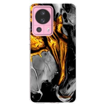 Picasee διαφανής θήκη σιλικόνης Xiaomi 13 Lite - Black Gold