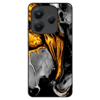 Picasee ULTIMATE CASE για Xiaomi Redmi Note 14 5G - Black Gold