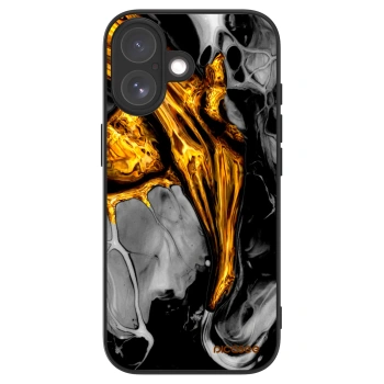 Picasee ULTIMATE CASE για Apple iPhone 17 - Black Gold