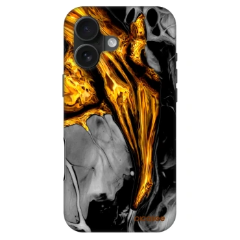 Θήκη για Apple iPhone 16 - Black Gold