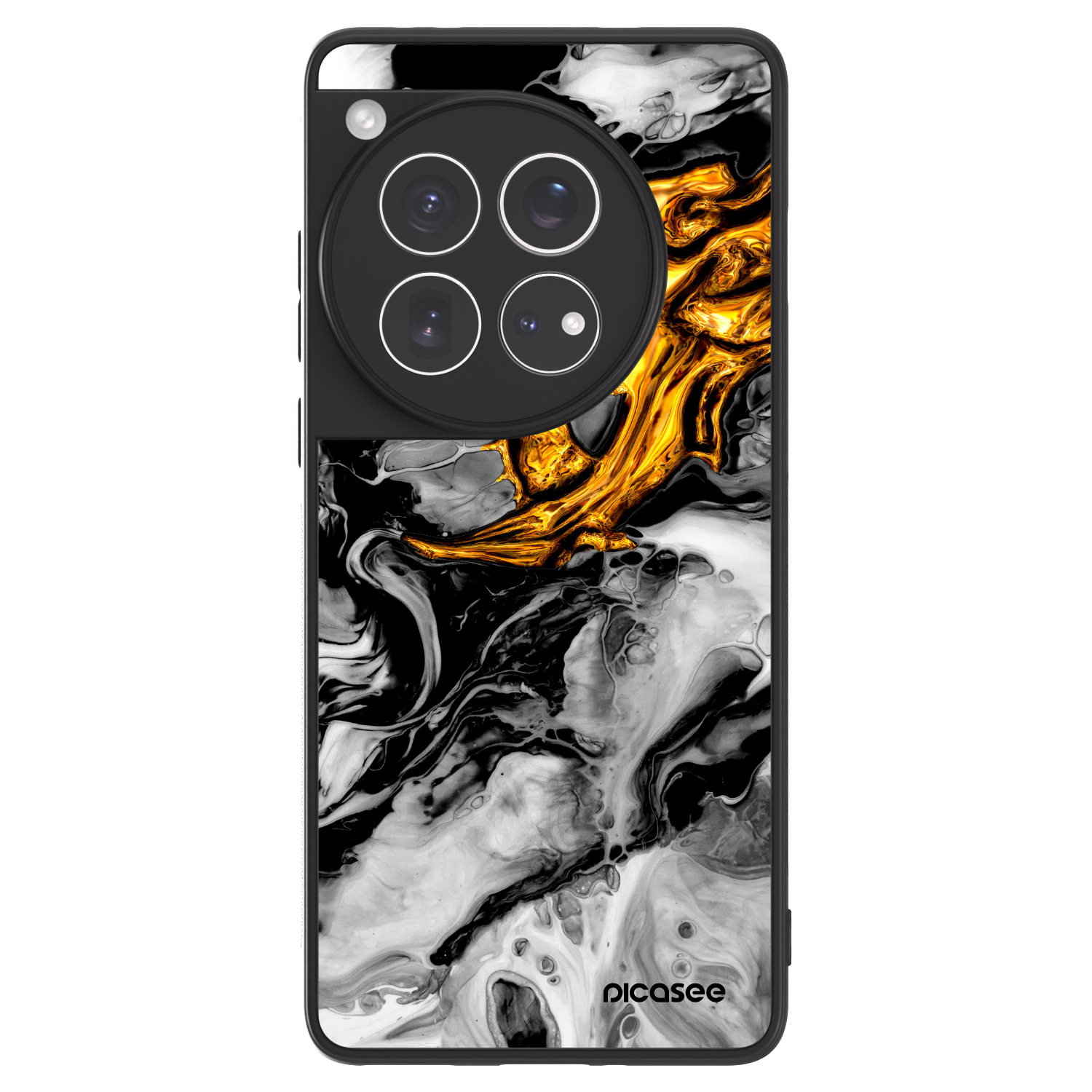 Picasee ULTIMATE CASE για OnePlus 12 5G - Black Gold 2