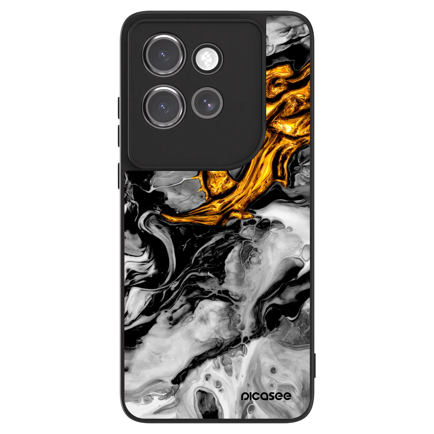 Picasee ULTIMATE CASE για Motorola Edge 50 Neo - Black Gold 2