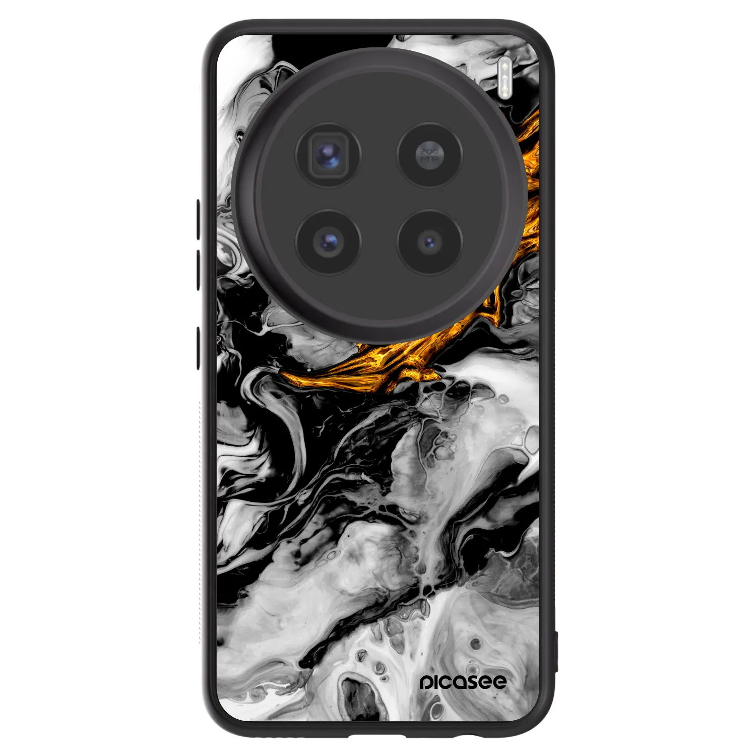 Picasee ULTIMATE CASE για Vivo X200 Pro - Black Gold 2