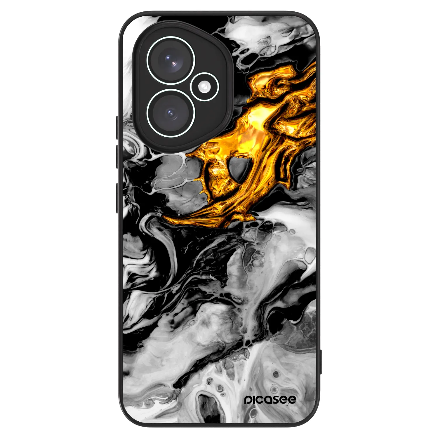 Picasee ULTIMATE CASE για Honor 400 5G - Black Gold 2