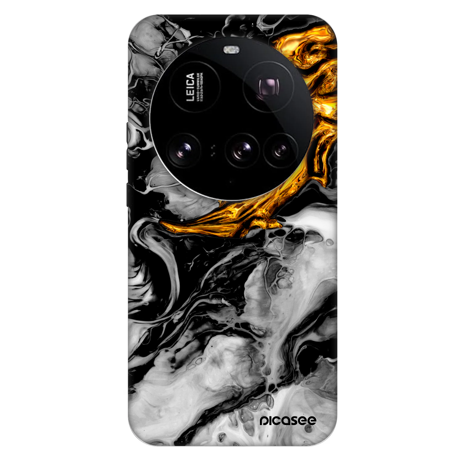 Picasee Fashion Case για Xiaomi 15 Ultra - Black Gold 2