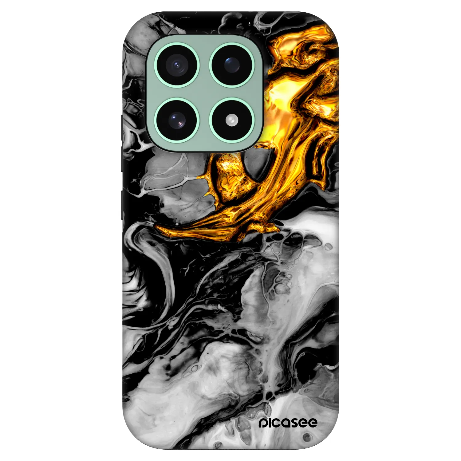 Picasee Fashion Case για Xiaomi 17 - Black Gold 2