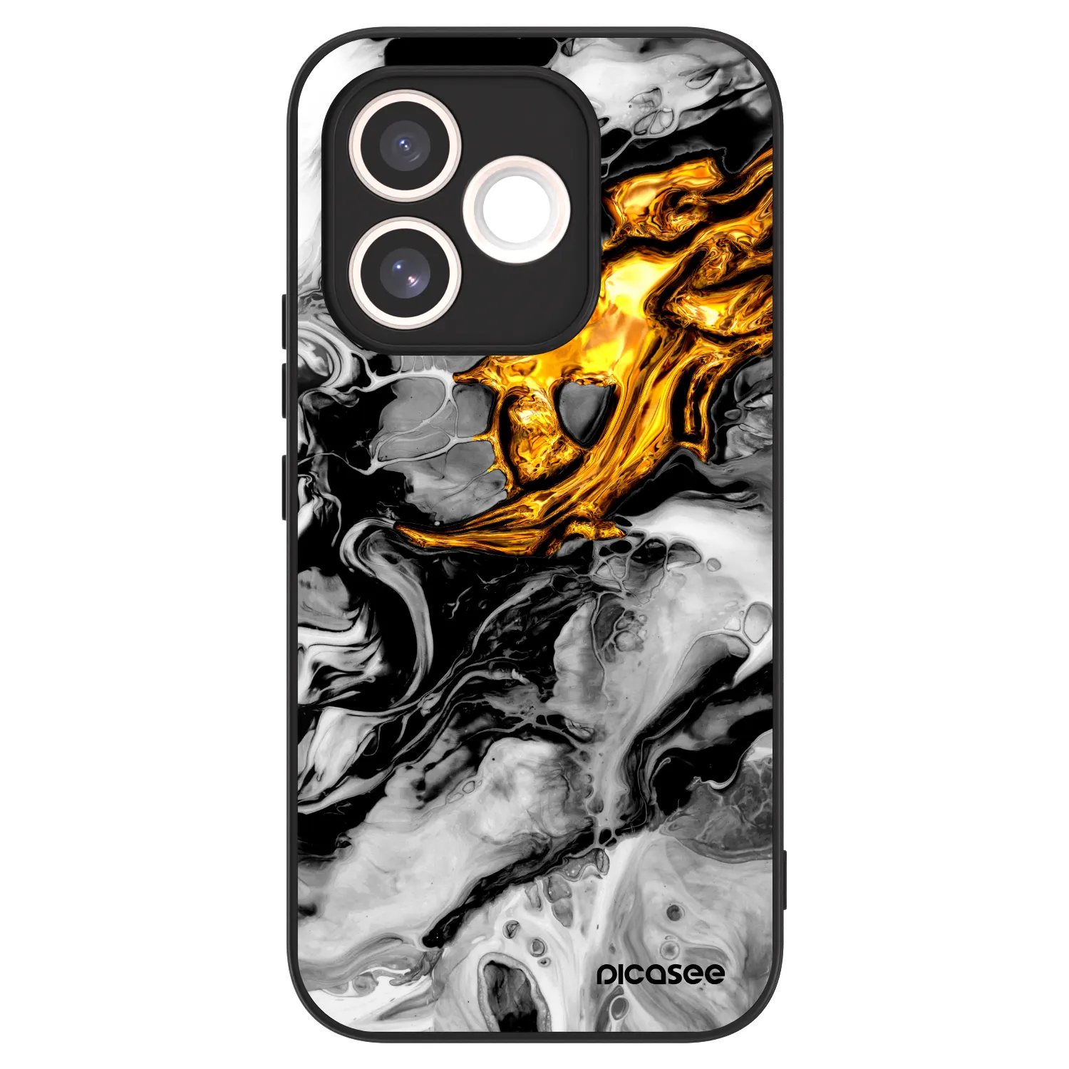 Picasee ULTIMATE CASE για Honor 600 Lite - Black Gold 2