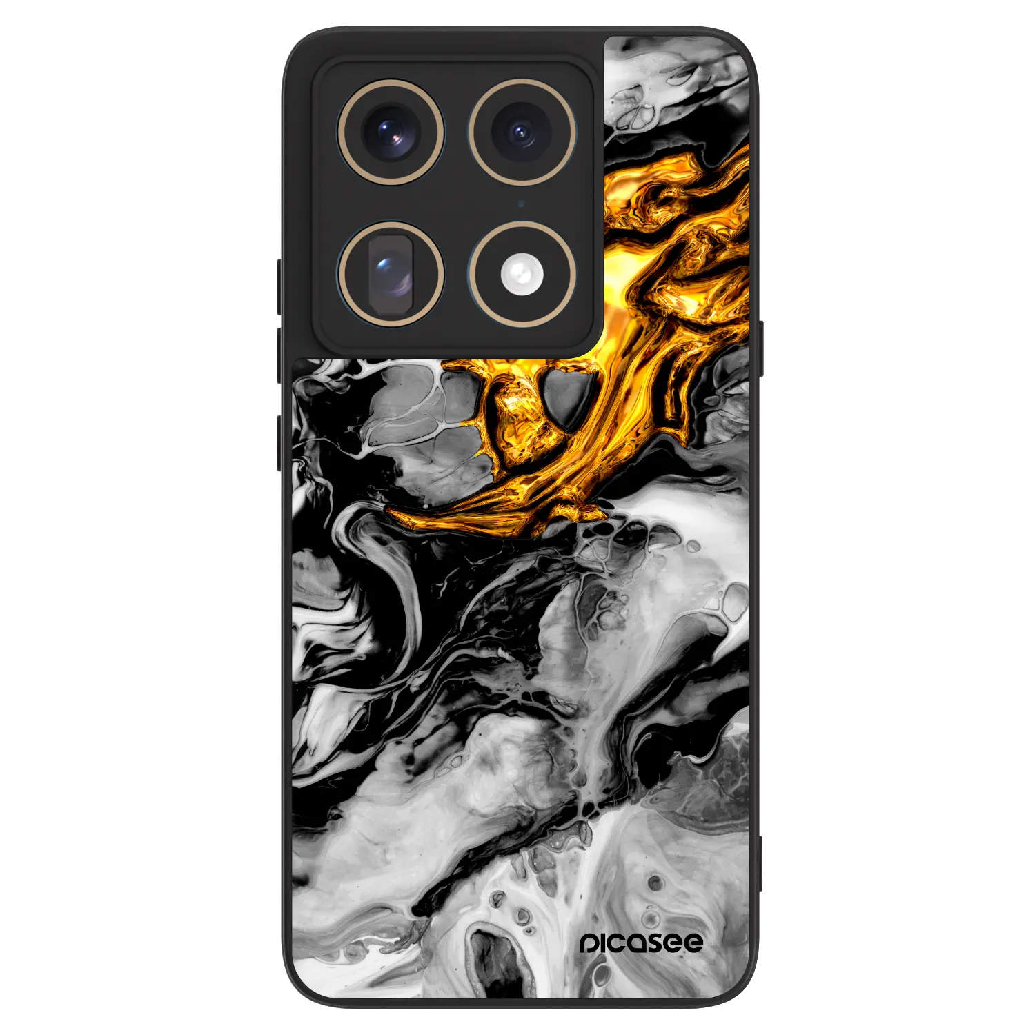 Picasee ULTIMATE CASE για Motorola Signature - Black Gold 2